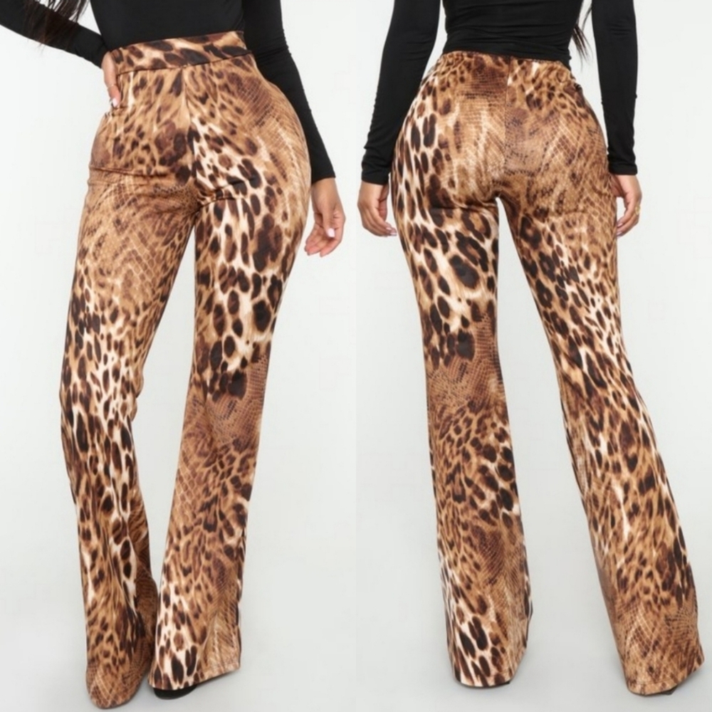 Fashionnova Leopard Print Pants